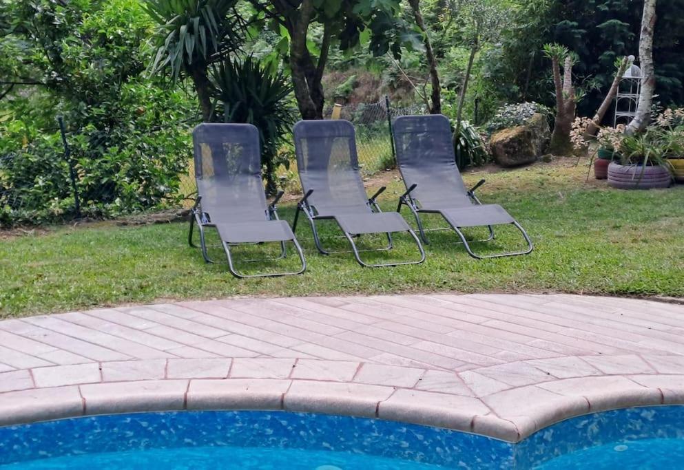 Pool House Au Coeur Du Geres A Rio Caldo Villa Exterior photo